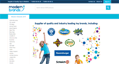 Desktop Screenshot of modernbrands.co.nz